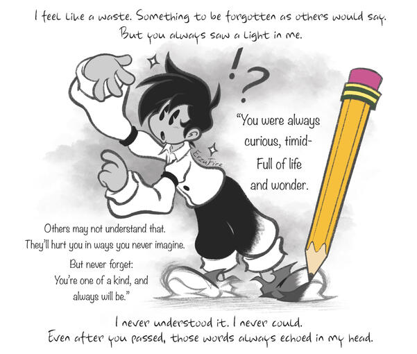 UNFORGIVEN - Old Words (Storybook Scene Concept)
