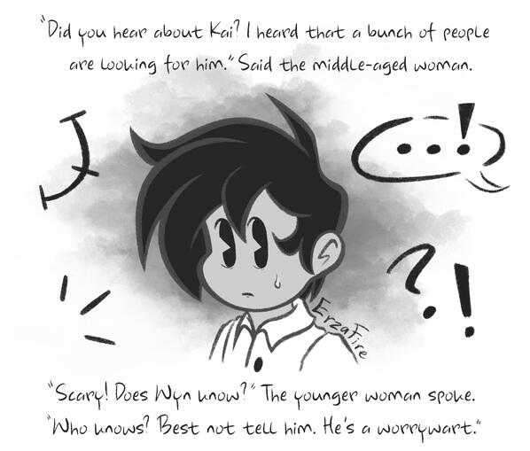 UNFORGIVEN - Gossip (Storybook Scene Concept)