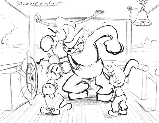 True Original: Drawn Again - Whistle Work Concept