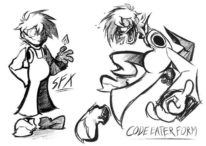 CODE: BLUE - SFX (Normal & CODE EATER FORM)