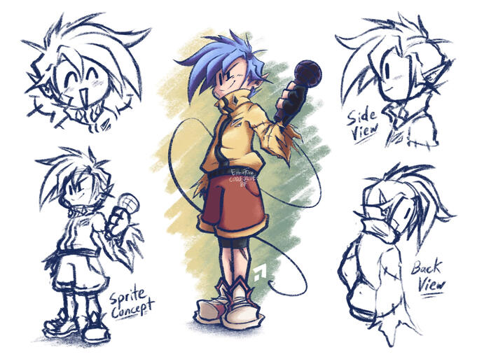 CODE: BLUE - BF Render and Concepts