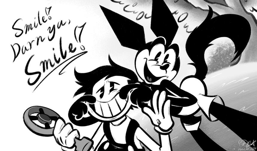 Abandoned Streets - Smile! Darn ya, Smile! (Promo Art)